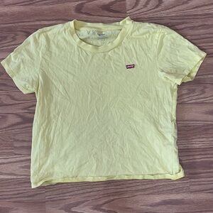 Levi’s bright yellow shirt size s